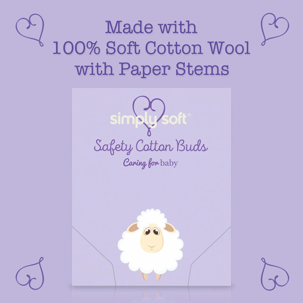 Simply Soft Baby Safety Buds 50 per pack