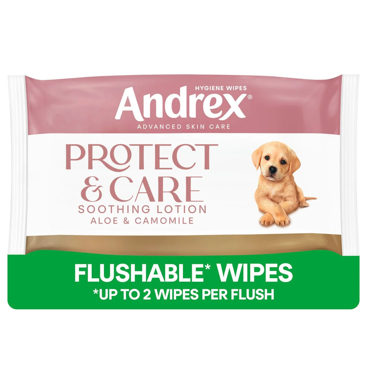 Andrex Protect & Care Hygiene Wipes 36 per pack