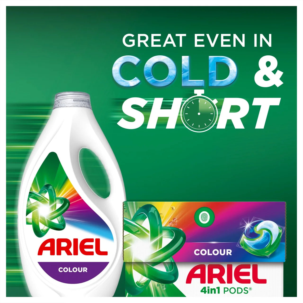 Ariel Colour Washing Liquid 72 Washes 2232ml