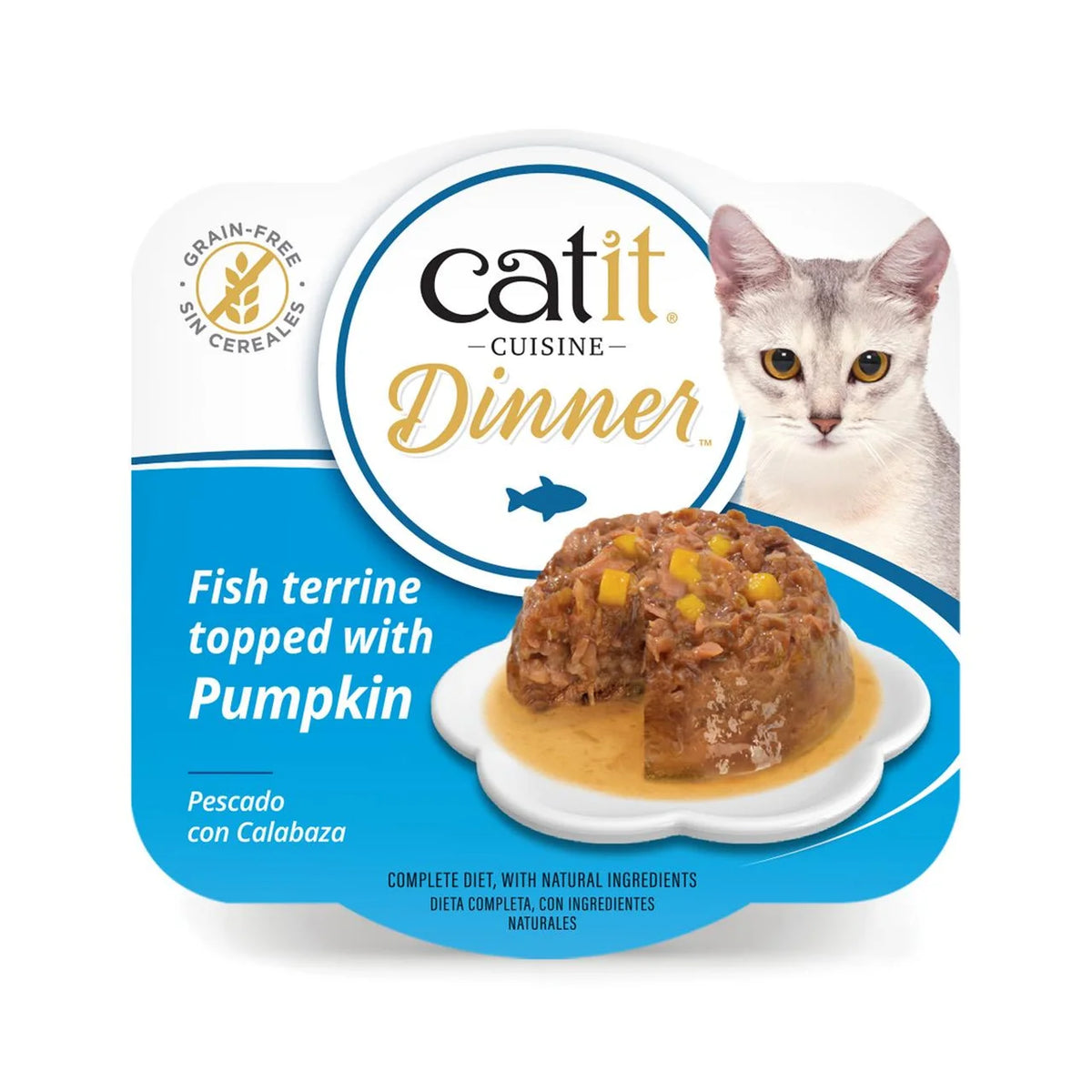 Catit Fish Dinner Variety Pack 12 x 75g