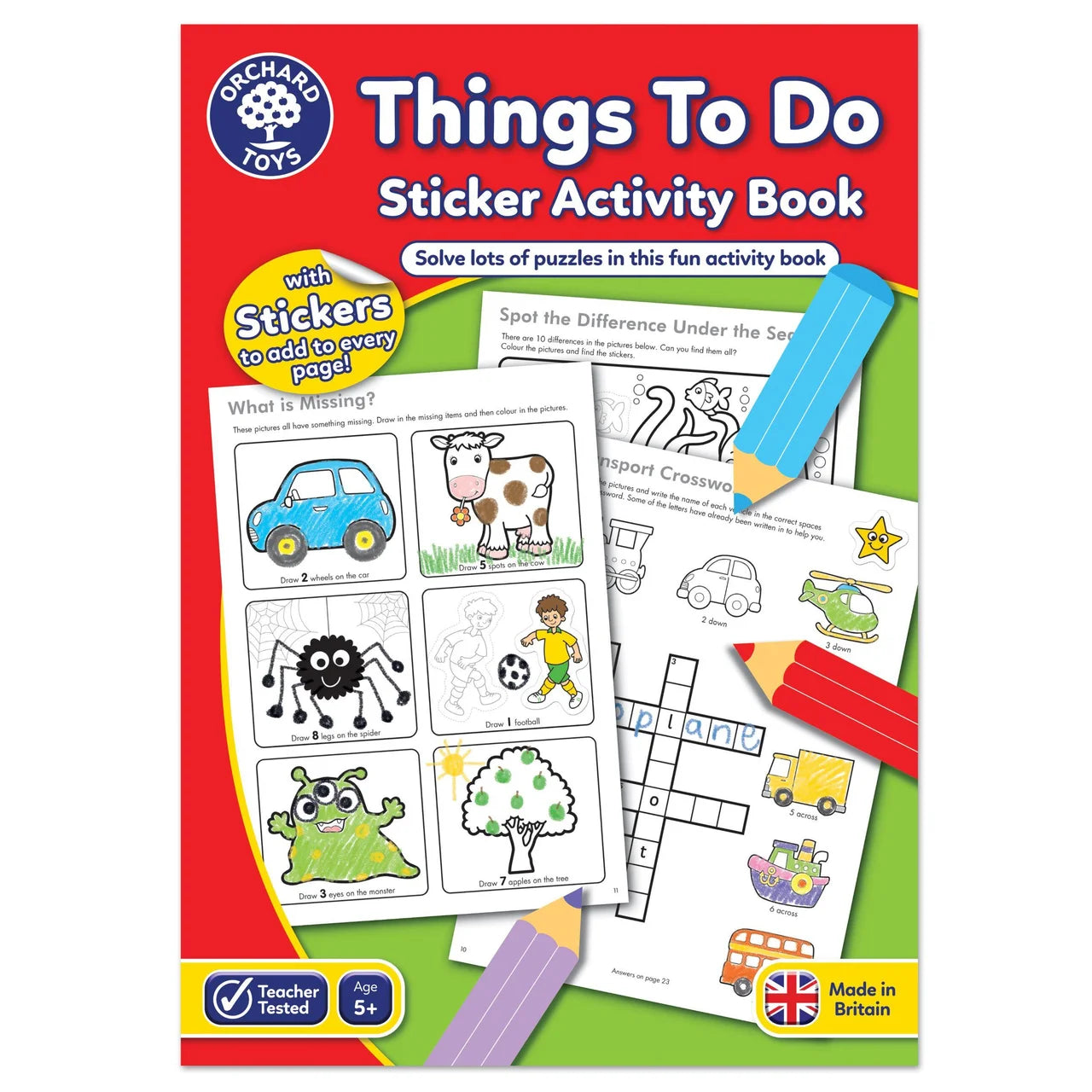 Orchard Toys Things to Do Activity Book