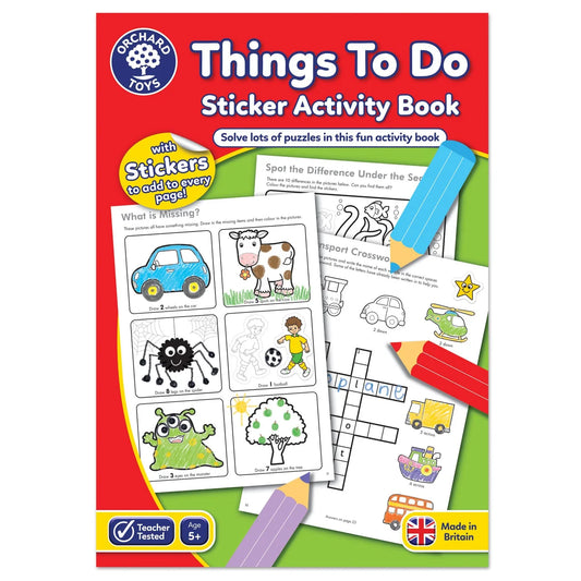 Orchard Toys Things to Do Activity Book