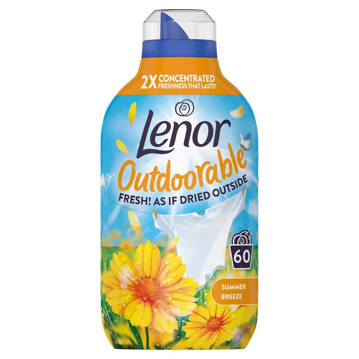Lenor Outdoorable Fabric Conditioner Summer Breeze 840ml