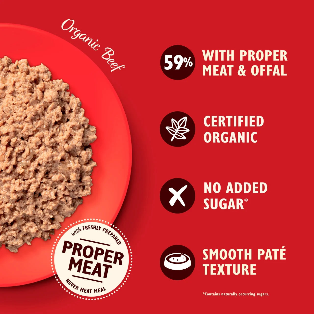 Lily's Kitchen Organic Beef Dinner for Cats 85g