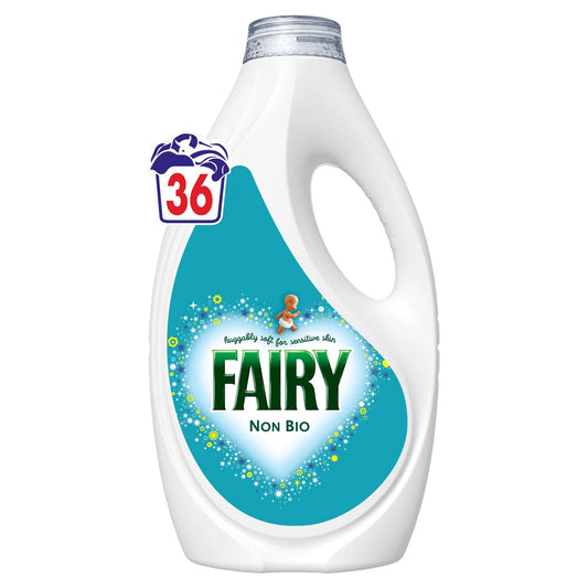 Fairy Non Bio Washing Liquid For Sensitive Skin 36 Washes 1.16L