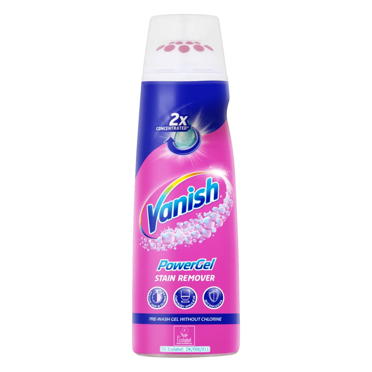 Vanish Gold Oxi Action Fabric Stain Remover Pre-Wash Powergel Colours 200ml