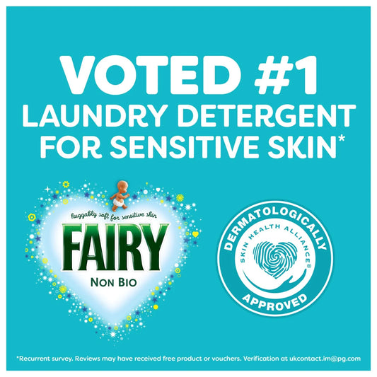 Fairy Non-Bio Washing Liquid Gel For Sensitive Skin 26 Washes 858ml