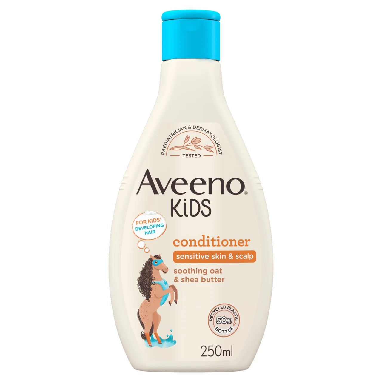 Aveeno Kids Conditioner with Soothing Oat & Shea Butter for Sensitive Skin 250ml