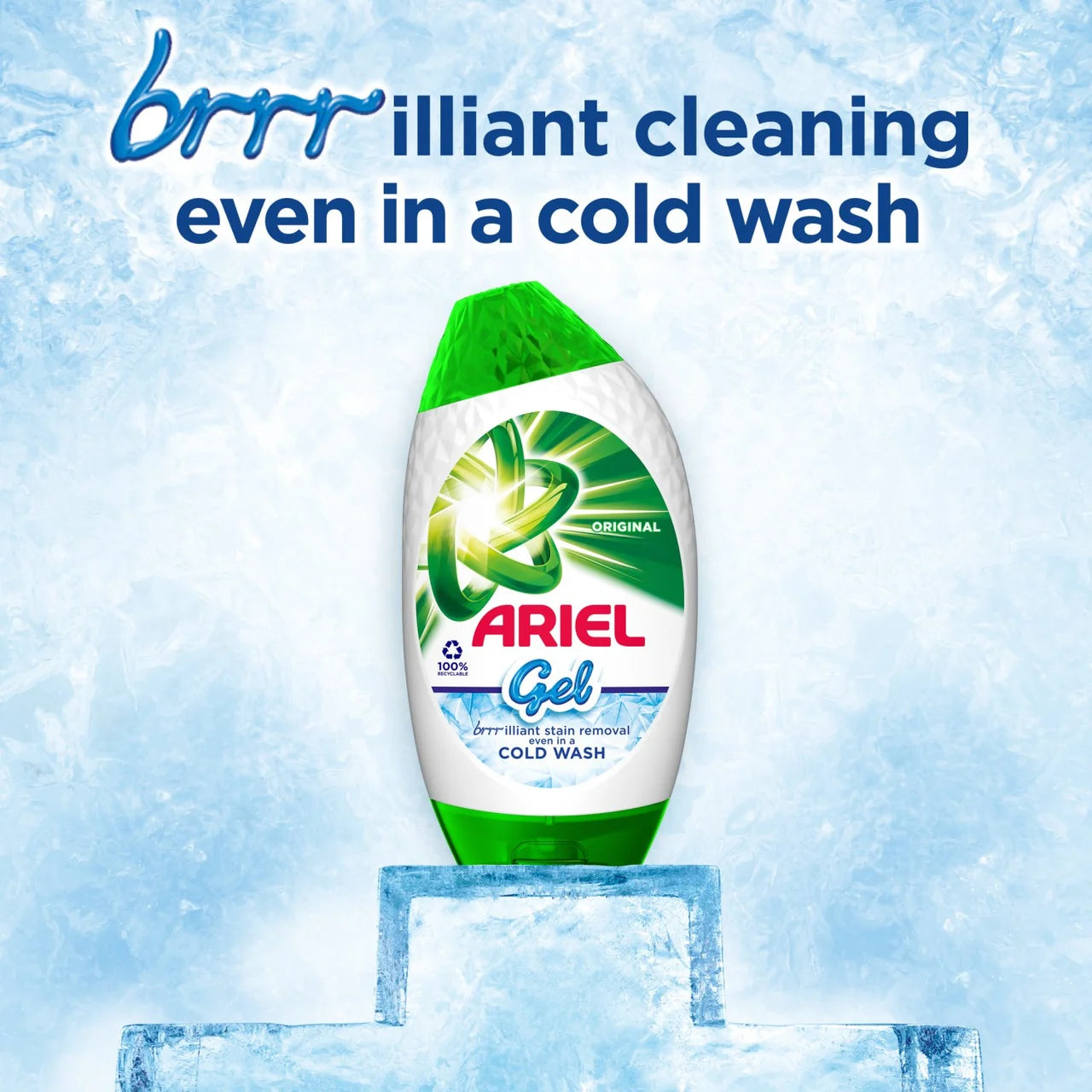 Ariel Original Bio Washing Liquid Gel 64 Washes 2100ml