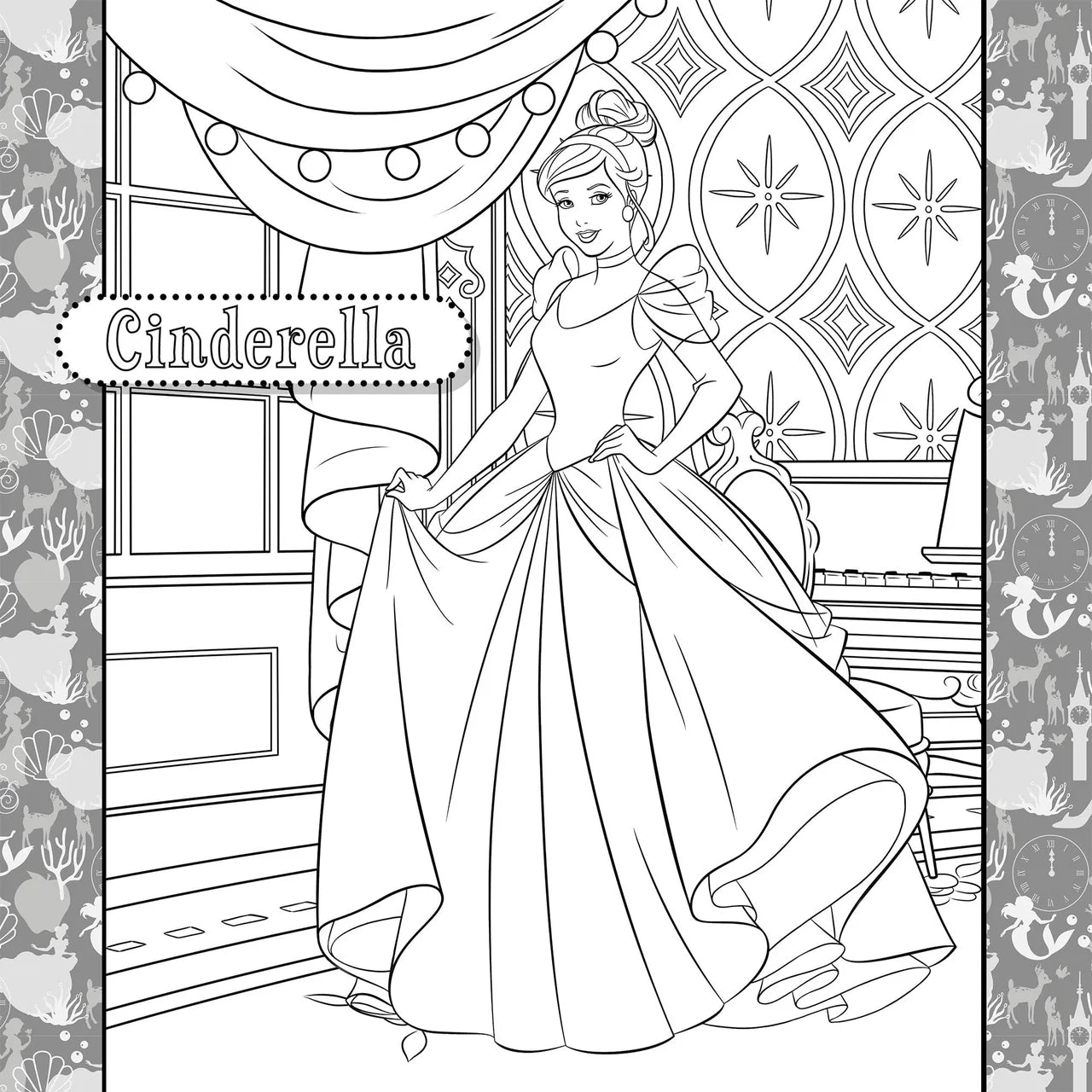 Disney Princess Colourmania