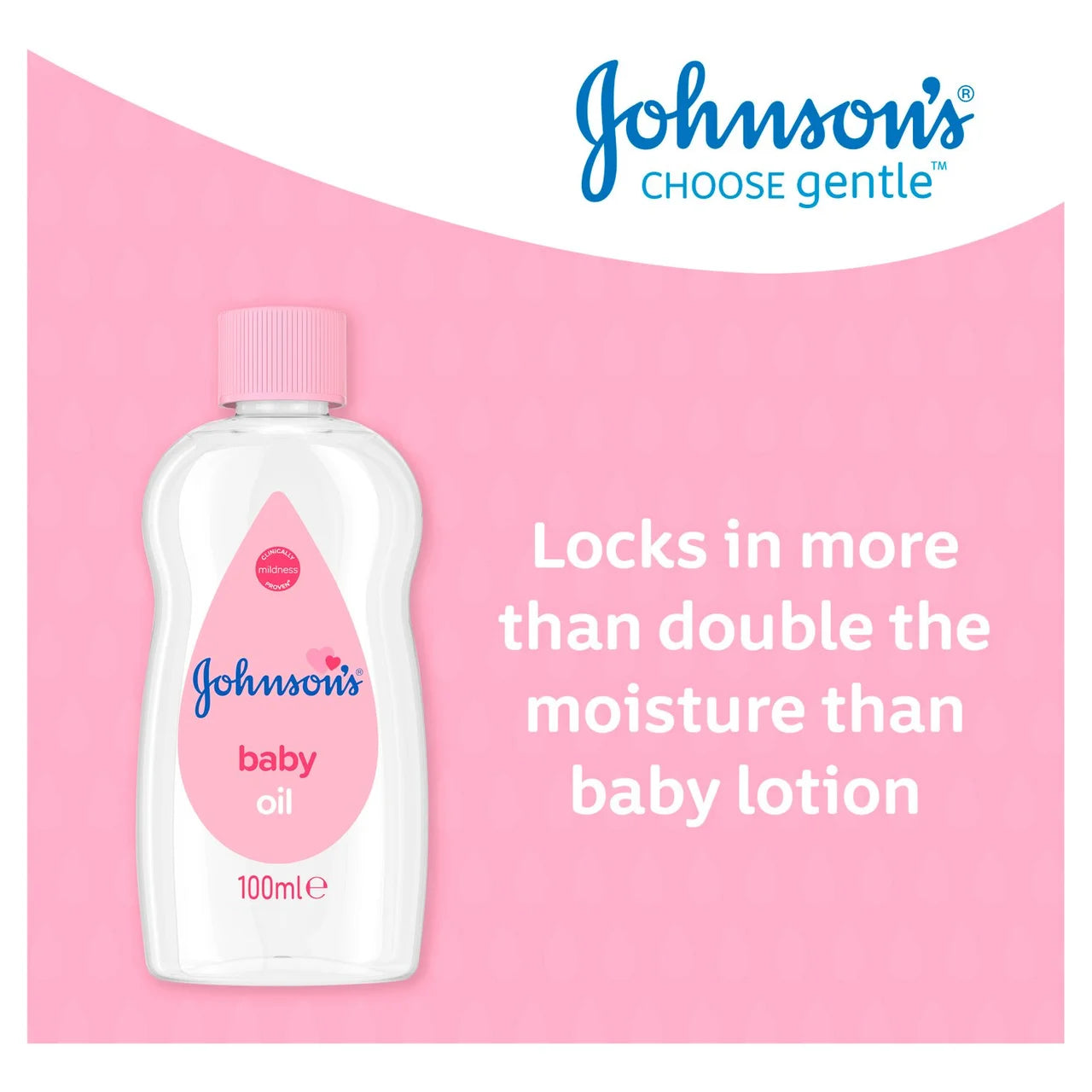 Johnson's Baby Oil for Delicate Skin 100ml