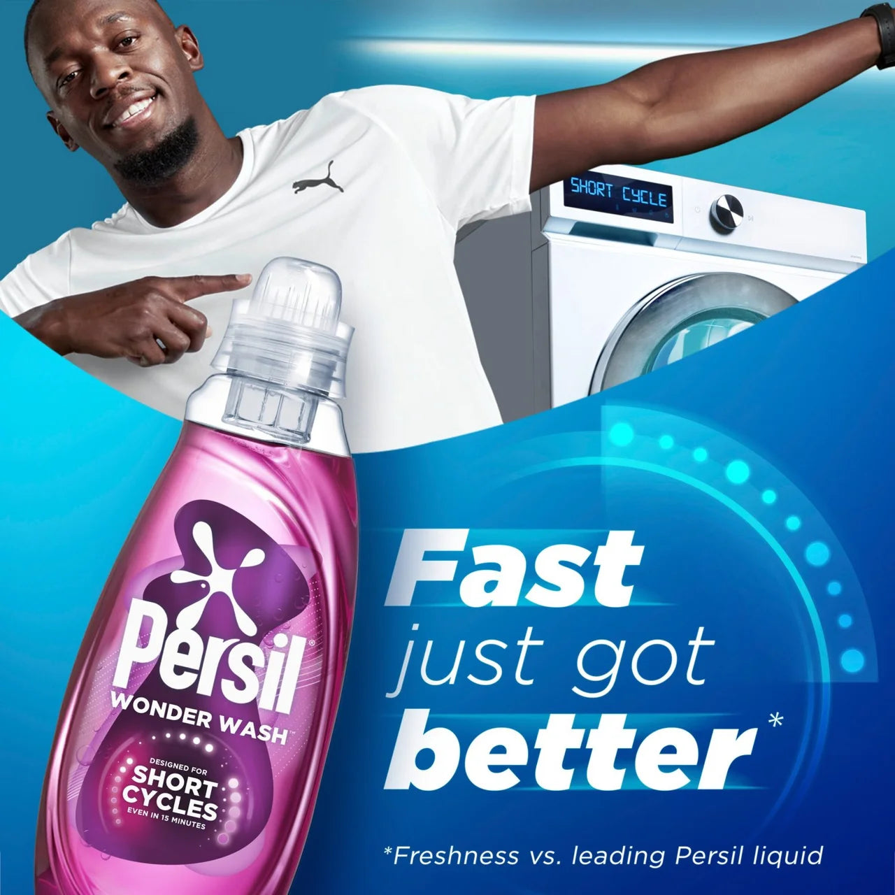 Persil Wonder Wash Ultra Care Laundry Detergent 55 Washes 1485ml