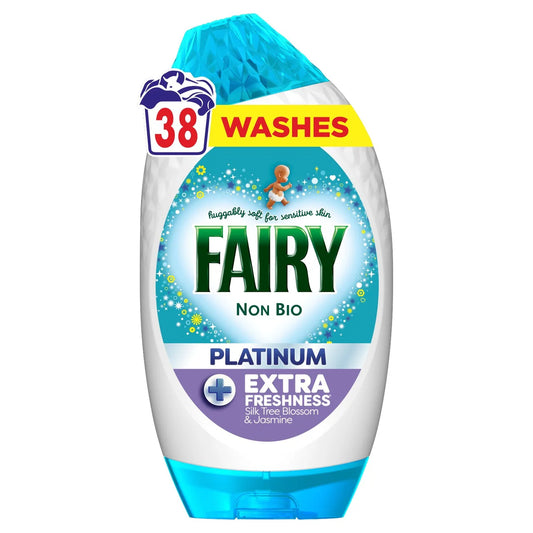 Fairy Non Bio Silk Tree Blossom Washing Liquid Gel 38 Washes