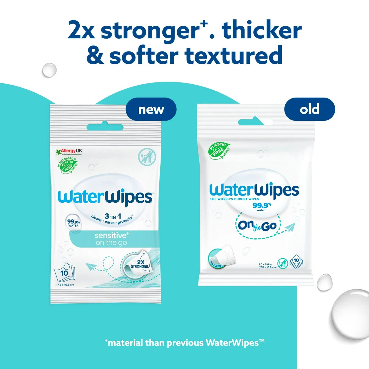WaterWipes On The Go Wipes 10 wipes