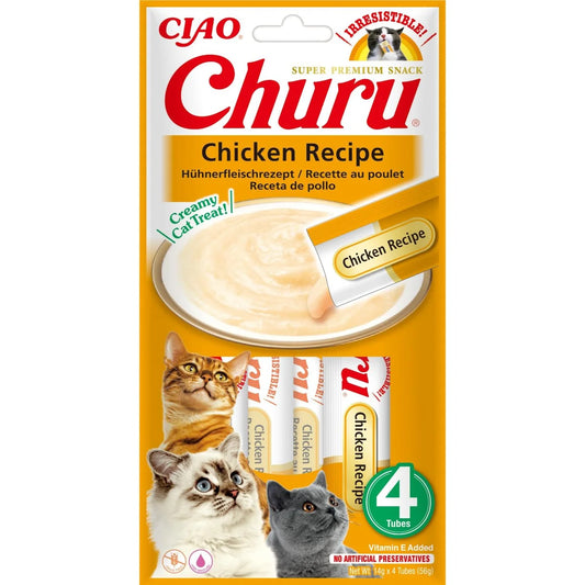 Churu Cat Chicken Recipe 4 Pack 14g