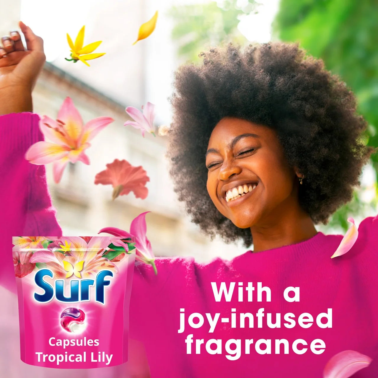 Surf Tropical Lily Washing Capsules 2 x 39 per pack