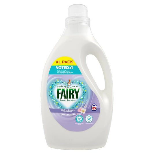 Fairy Fabric Softener Silk Tree Blossom & Jasmine, 85 Wash 2.635L