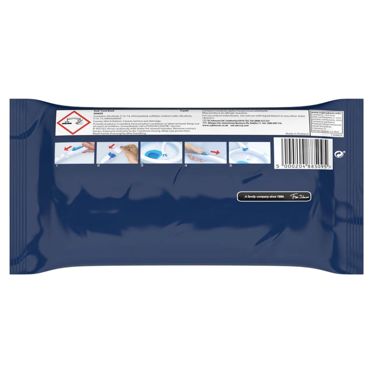 Duck Toilet Fresh Brush Refills 12 per pack