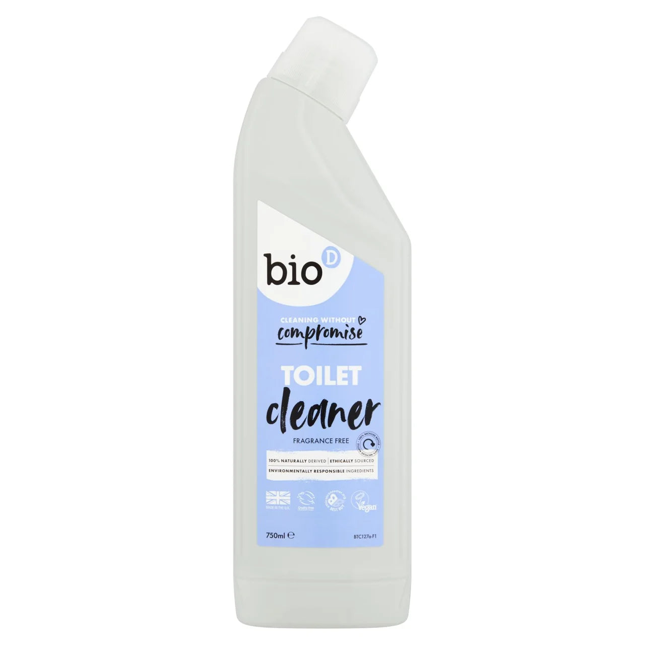 Bio-D Fragrance Free Eco Toilet Cleaner 750ml