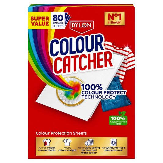 Dylon Colour Catcher Colour Protection Sheets 80 Pack