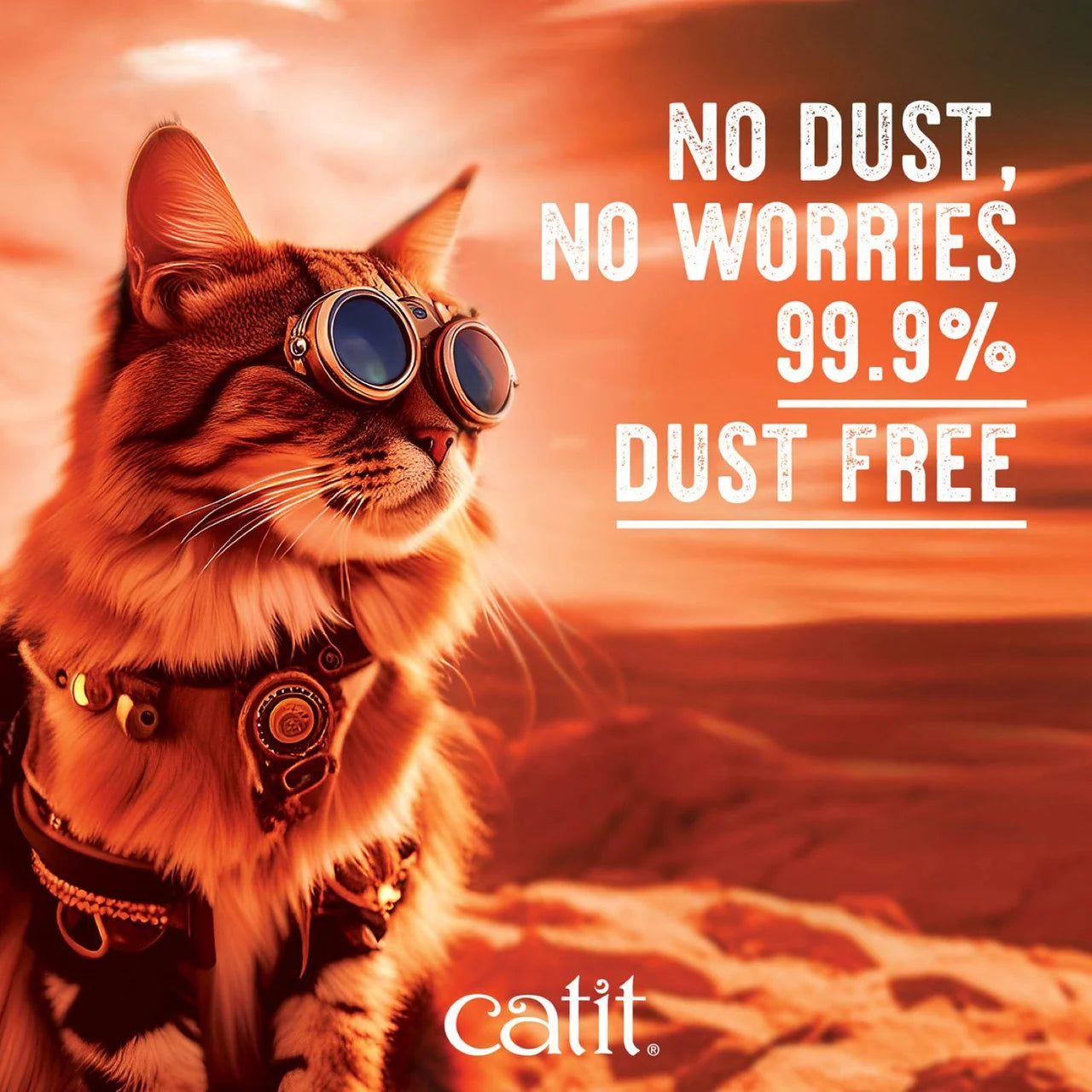 Catit Go Natural Pea Husk Litter Unscented 5.6kg