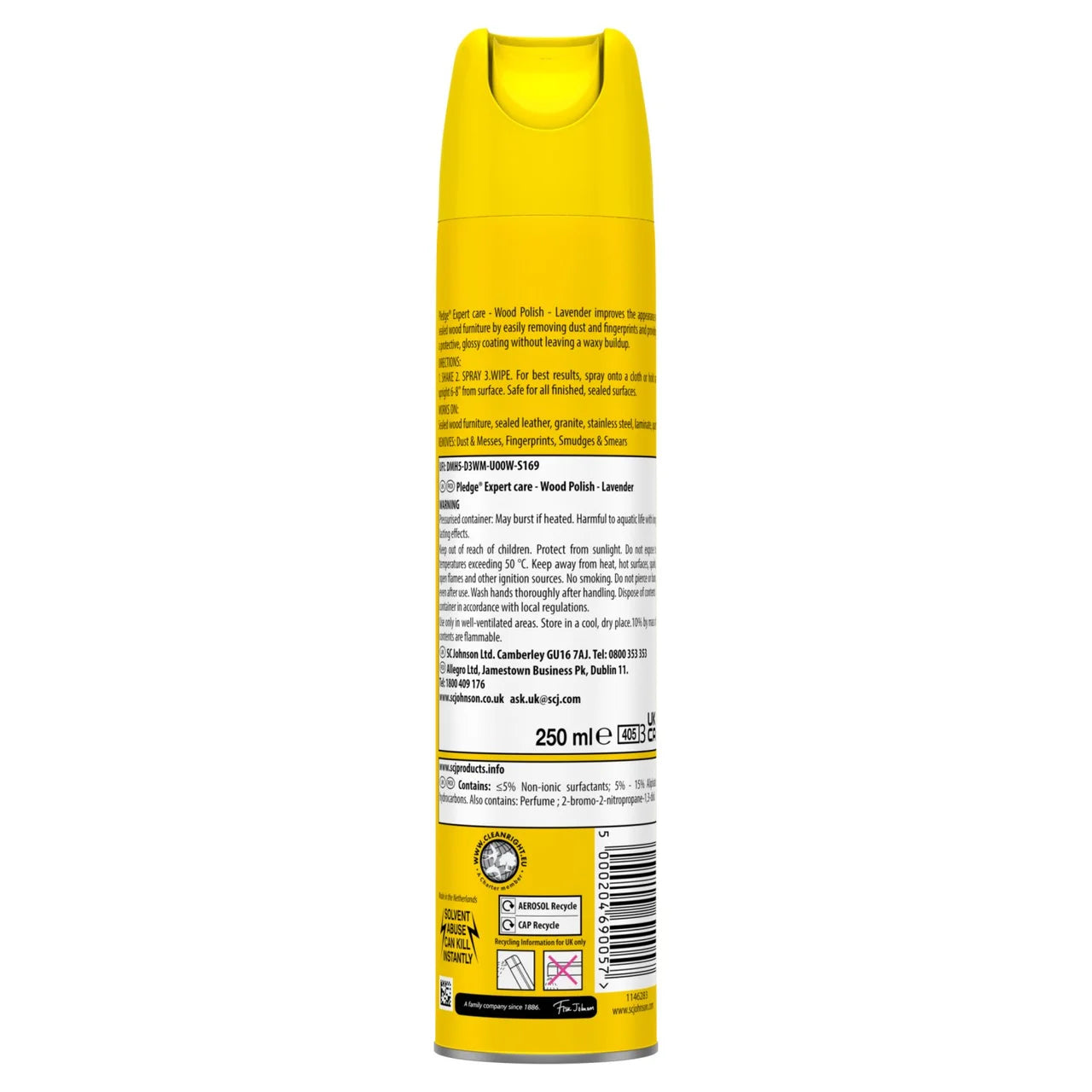 Pledge Beautify It Enhancing Polish Lavender 250ml