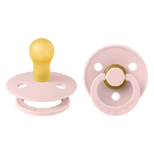 BIBS 6m+ Natural Rubber Latex Soother Blossom 2 per pack