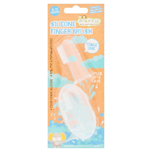 Jack N' Jill Silicone Finger Brush 2 per pack
