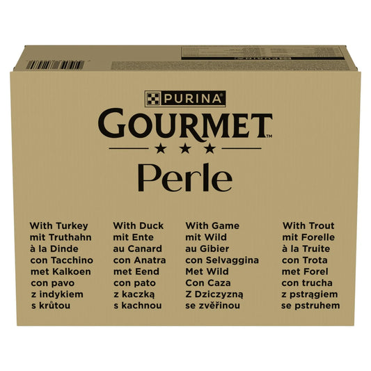 GOURMET Perle Country Medley in Jelly Wet Cat Food 96 x 85g