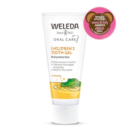 Weleda Natural Tooth Gel For Children Flouride Free Toothpaste Sensitive 50ml
