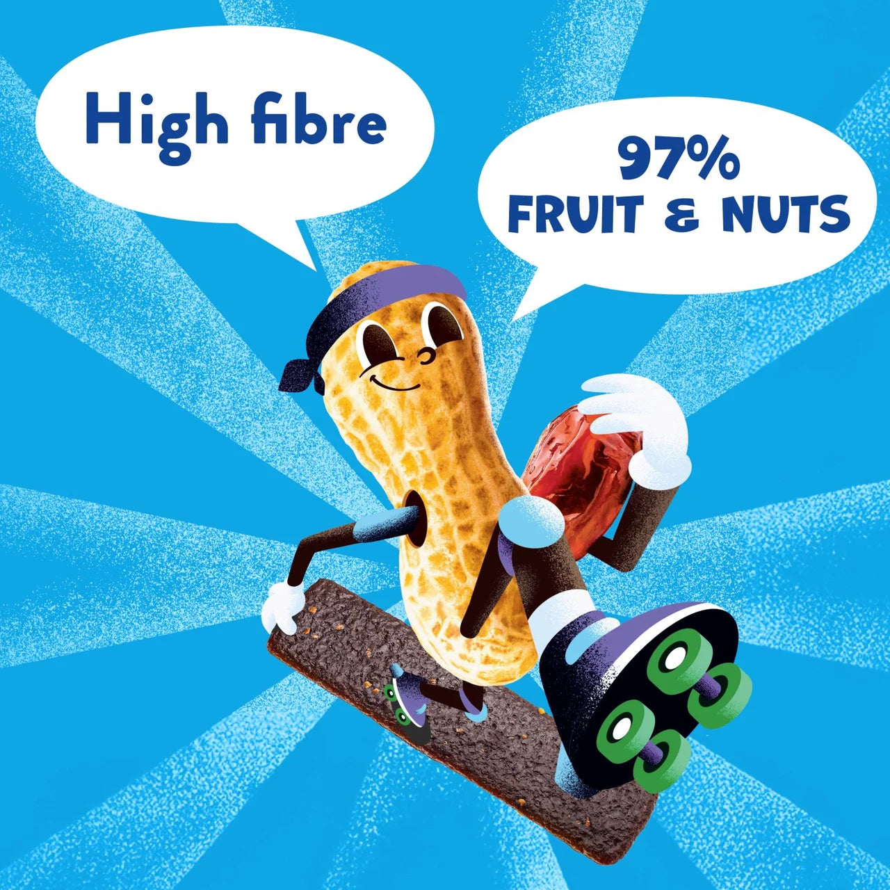Goodies Date & Nut Fruit Bars Kids Snack Multipack 5 x 20