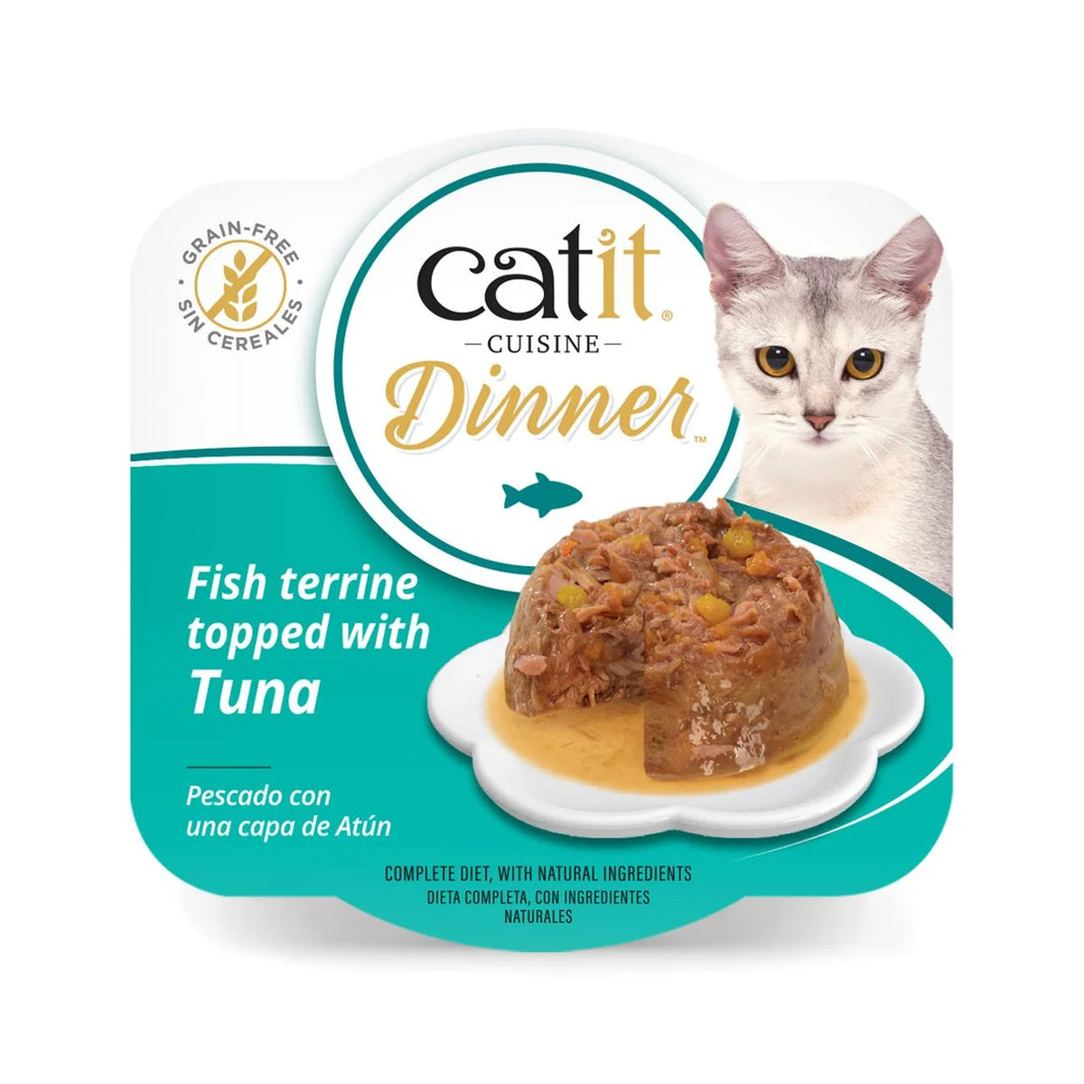 Catit Fish Dinner Variety Pack 12 x 75g