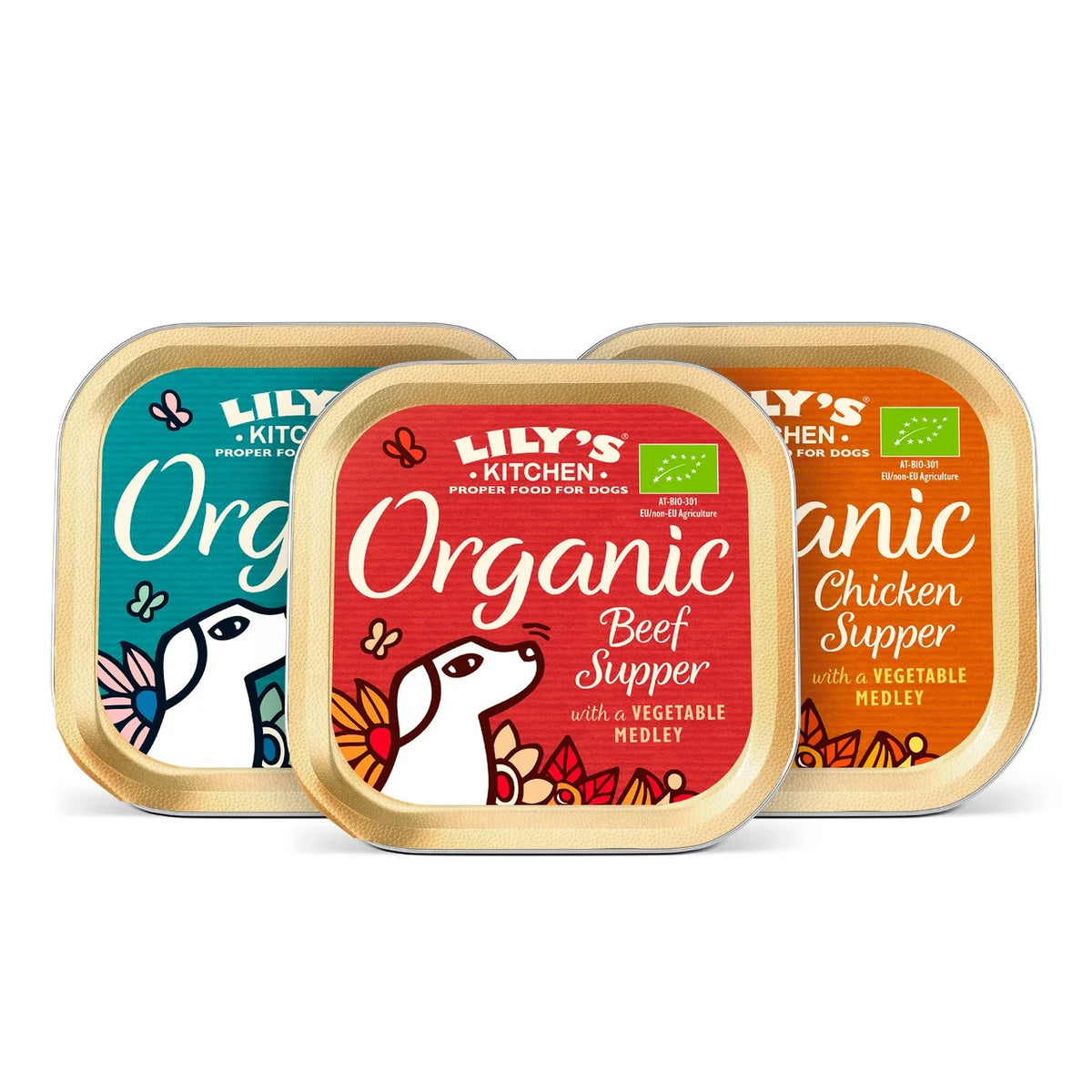 Lily's Kitchen Dog Organic Dinners Multipack 10 x 150g