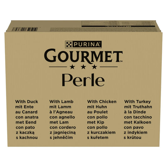 Gourmet Perle Chef's Collection in Gravy Wet Cat Food 96 x 85g
