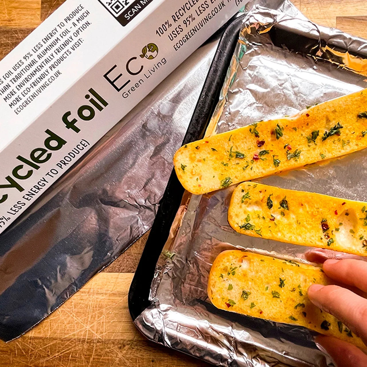 Eco Green Living 100% Recycled Aluminium Foil 10m
