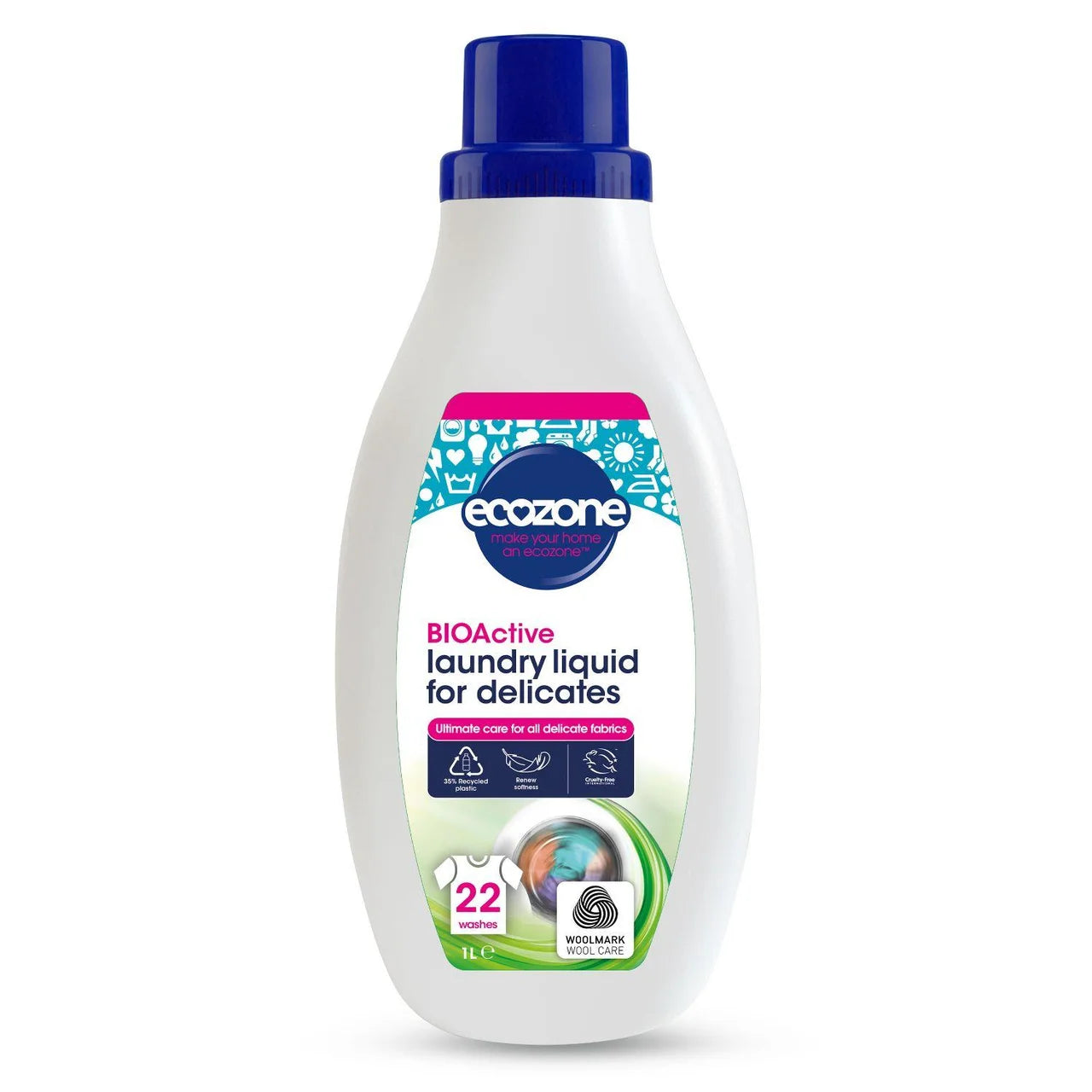 Ecozone BIOActive laundry cleaner for delicates 1L