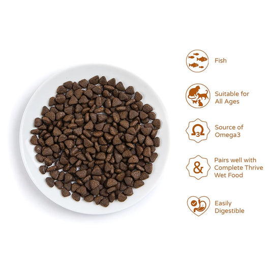 Thrive PremiumPlus Salmon & Herring Dry Cat Food 1.5kg
