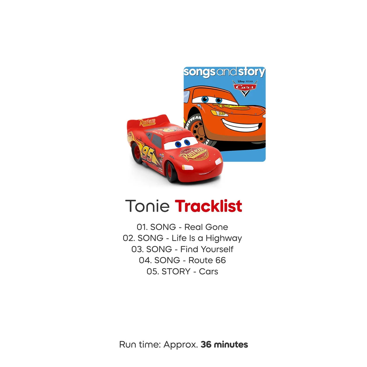 Tonies Disney Pixar Cars McQueen Audio Tonie Character