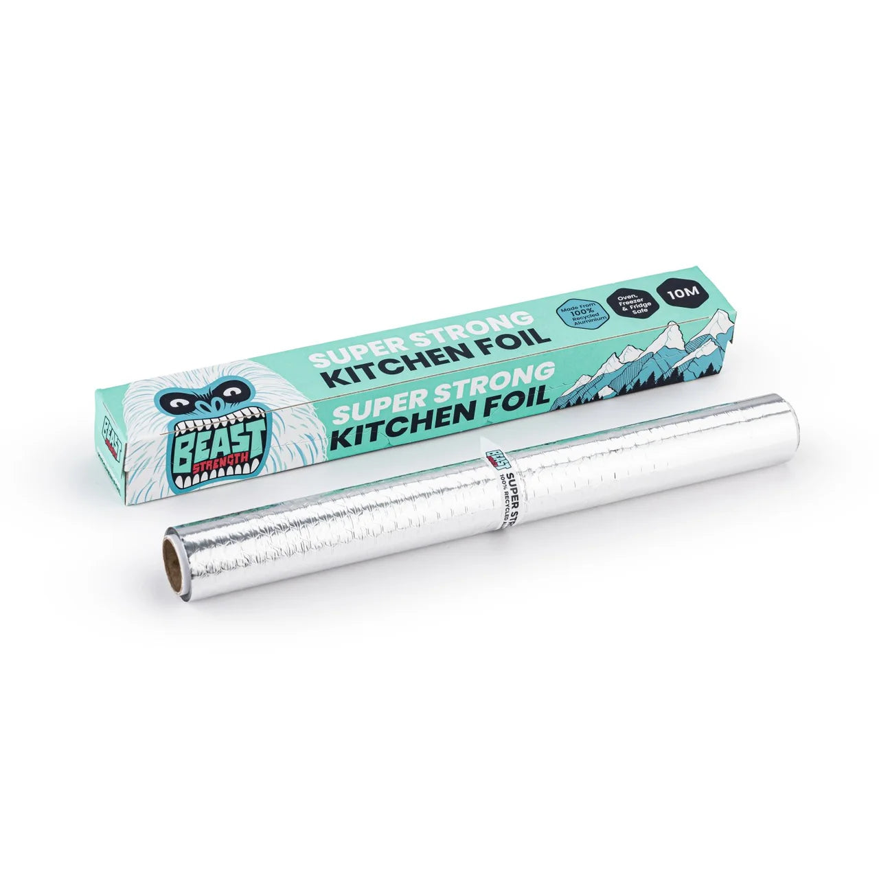 BEAST Super Strong Kitchen Foil Made From 100% Recycled Aluminium 10M