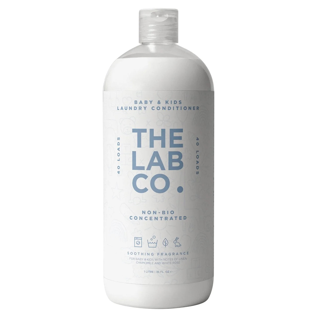 The Lab Co. Baby & Kids Soothing Non-Bio Fabric Conditioner 1L