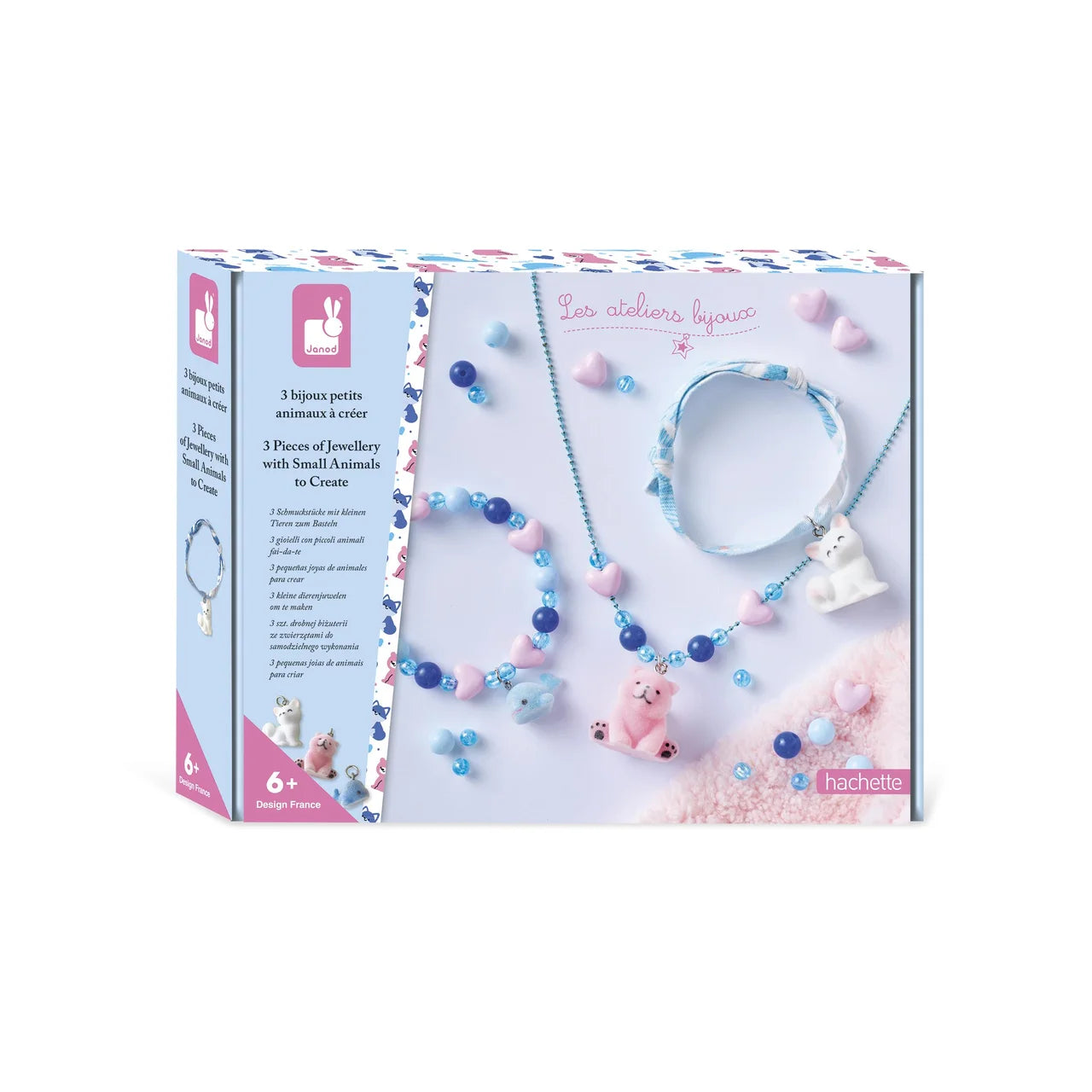Janod Small Animal 3 Piece Jewellery Kit
