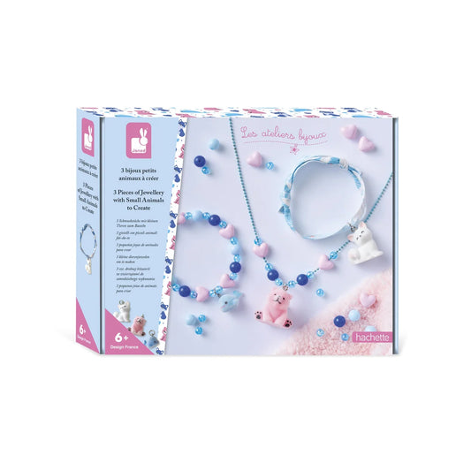 Janod Small Animal 3 Piece Jewellery Kit