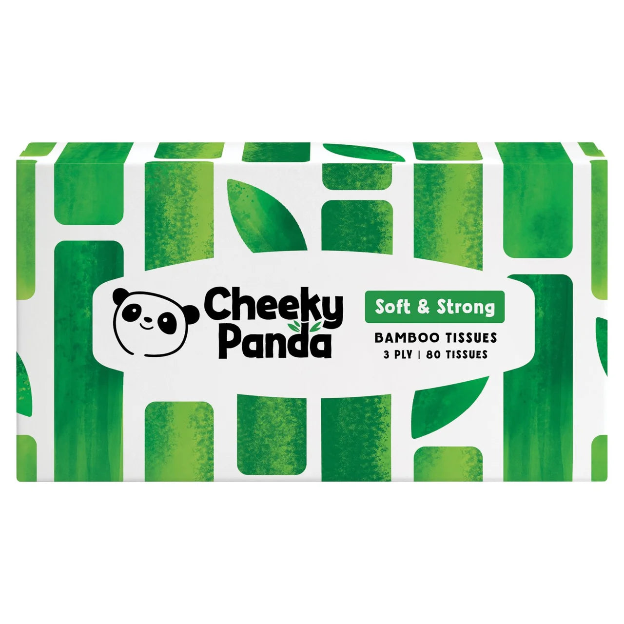 Cheeky Panda Classic Bamboo Tissues 80 per pack
