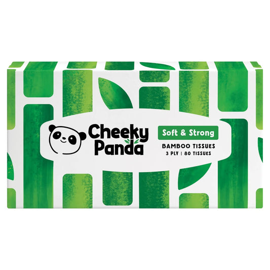 Cheeky Panda Classic Bamboo Tissues 80 per pack