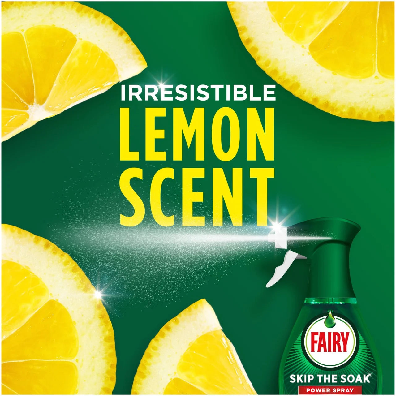 Fairy Skip The Soak Power Spray Lemon 500ml