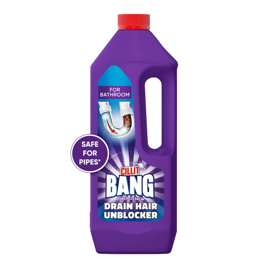 Cillit Bang Hair Drain Gel Unblocker 1L
