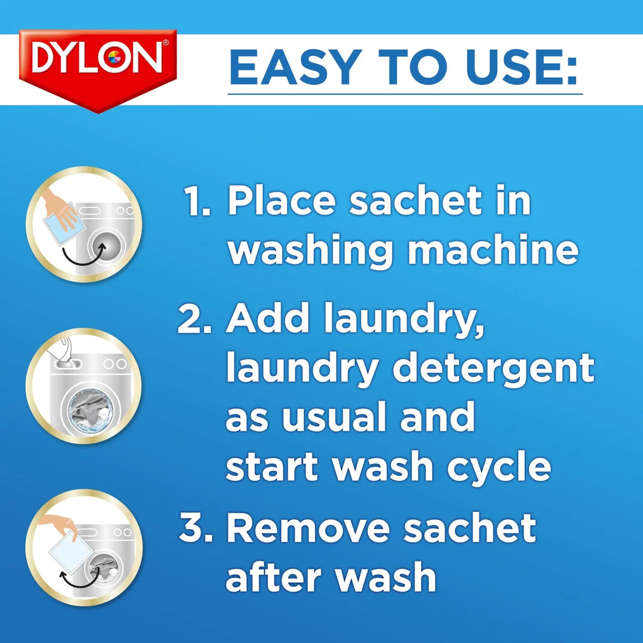 Dylon Ultra Whitener 5 Sachets
