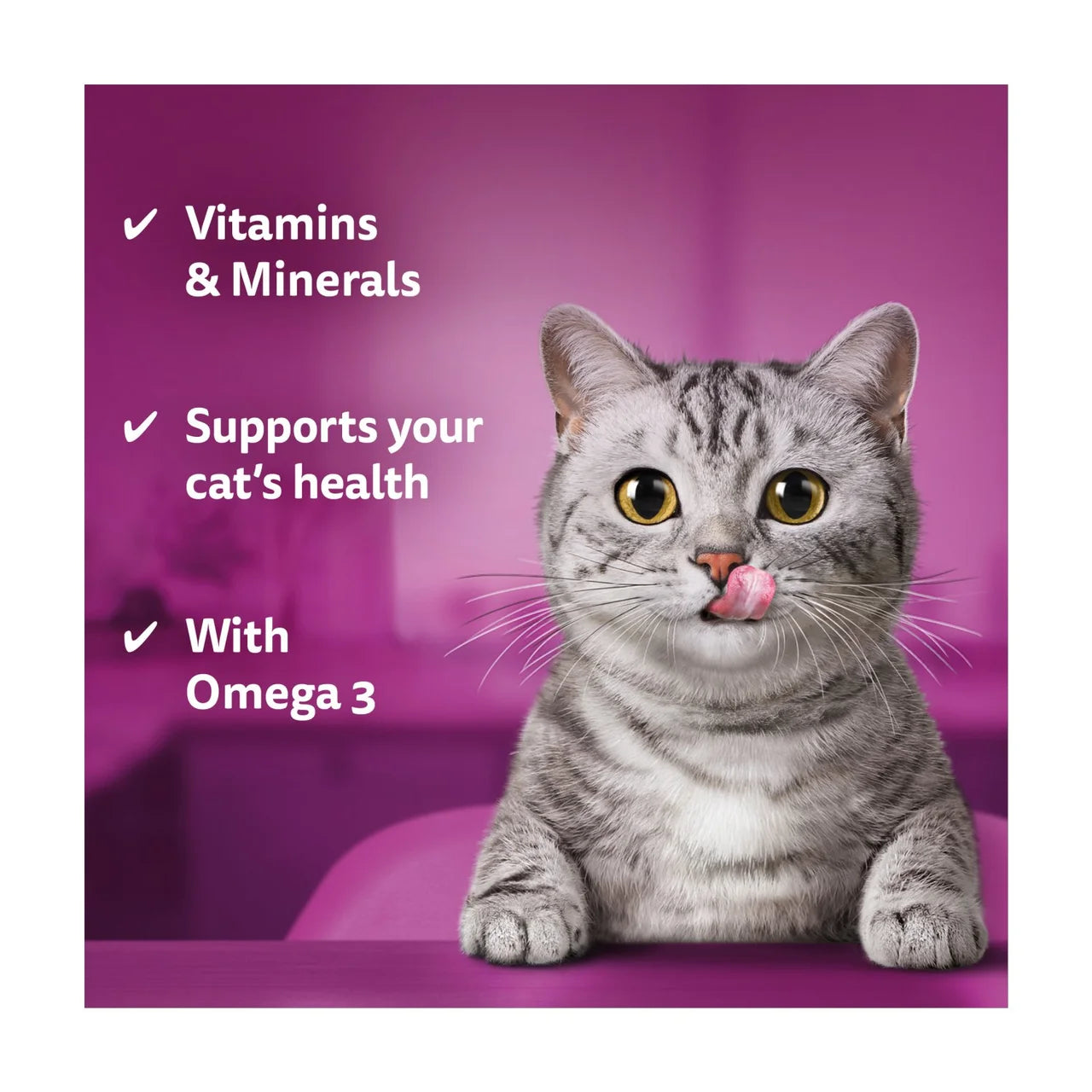 Whiskas Dentabites Cat Treats with Chicken 120g