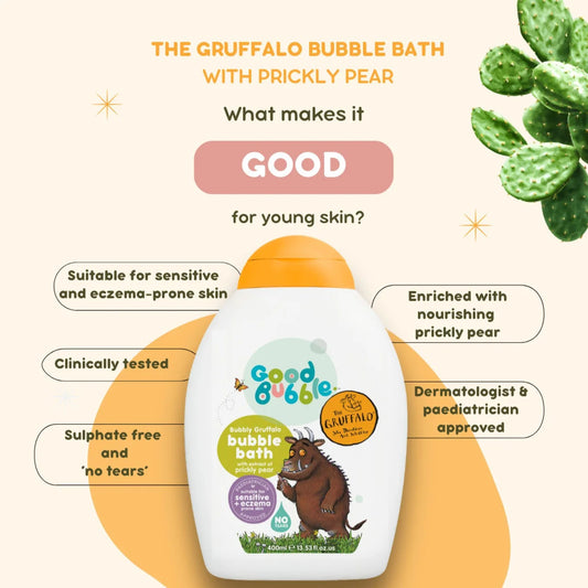 Good Bubble The Gruffalo Bubble Bath with Prickly Pear 400ml