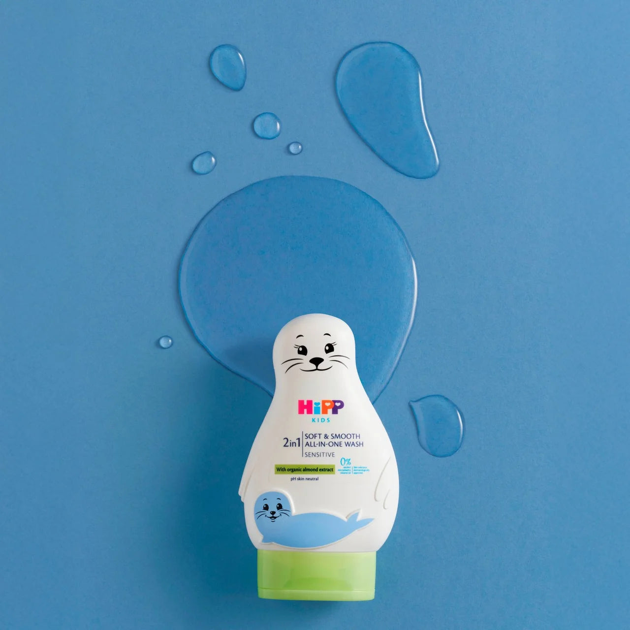 HiPP Kids Soft and Smooth All-In-One Seal Body Wash 200ml